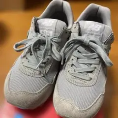 ニューバランス515 new balance グレー／ピンク　24cmのサムネイル