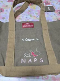 くまのプーさん　ミニキャンバスバッグ