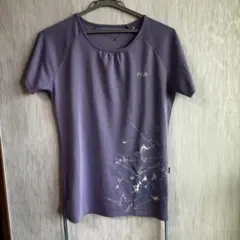 FILA フィラ　ドライ　Tシャツ　パープル　Mのサムネイル