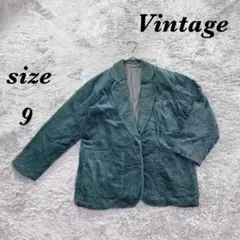 Vintage ヴィンテージ (9) コーデュロイジャケット 日本製 厚手