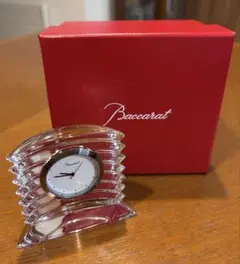 バカラ ラランド クロック ルビー 置時計 箱・保証書付き Baccarat バカラ ラランド クロック ルビー 置時計 箱・保証書付き Baccarat