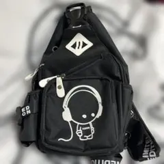 onecolor leaf ボディバッグ メンズ ワンショルダー