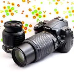 スマホ転送 ♥️ Nikon D5000 自撮り ニコン 一眼レフ おすすめ ニコン Nikon D5000⭐️スマホに転送OK⭐️自撮りラクラク⭐️即日発送