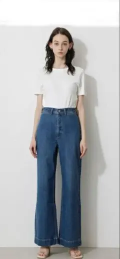 ロンハーマンRH Vintage ハイウエストデニムパンツ インディゴ 25