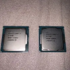 Intel Core i7-6700 / i7-7700 セット