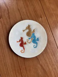 新品未使用　安藤七宝店【七宝焼】タマネギモチーフ 陶器絵画 新品未使用 安藤七宝店【七宝焼】タマネギモチーフ 陶器絵画