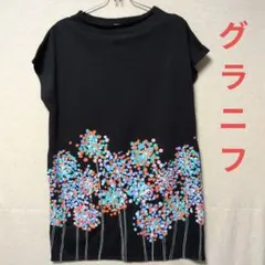 graniph グラニフ ロング チュニック ワンピース 花火 レディースのサムネイル