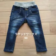 RUGGEDWORKS デニムパンツ ダークブルー 90cm