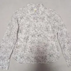 agnis b. 花柄 長袖シャツ