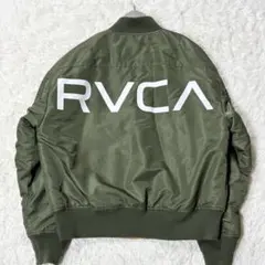 RVCA ルーカ MA-1 フライトジャケット カーキ M