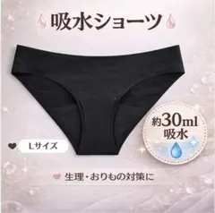 おりもの吸水ショーツ　L ノーマルタイプ　吸水ショーツ サニタリーショーツ
