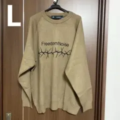 gu undercover ニット ベージュ L