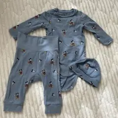 H&M ミッキーマウス柄 ベビー服セット 62