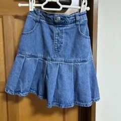 デニムスカート　140サイズ　グローバルワーク