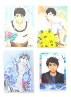 Free!　バースデー　キラキラアートカード　☆山崎宗介☆