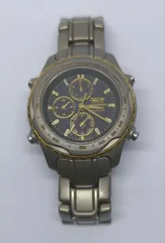 CITIZEN　 ATTESA　クロノグラフ　チタン　スポーツ　エコドライブ