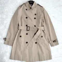 極美品 バーバリー ロンドン トレンチコート ライナー付 ベージュ 40