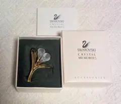 SWAROVSKI Crystal Memories ブローチ 花