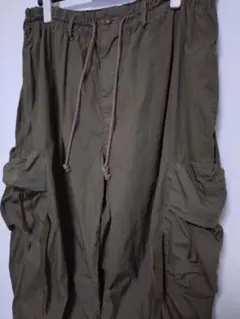 S'YTE Yohji Yamamoto カーゴパンツ ワイド カーキのサムネイル