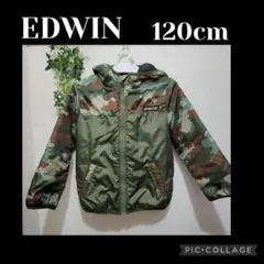 EDWIN 中綿ジャケット 迷彩柄 120cm