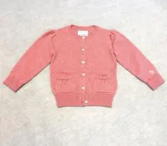ラルフローレン ピンク カーディガン 18M (80cm程度) (used)