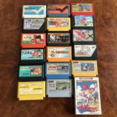 ファミコンソフト18本セット