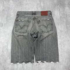 C492 LEVIS 503 デニム 半ズボン スミクロ 32 バギー 00s