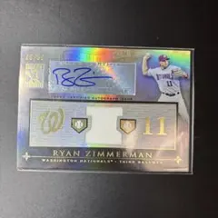 RYAN ZIMMERMAN relic auto topps 2010 /99