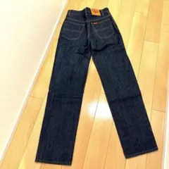 BIG JOHN ダークブルー ストレートジーンズ　キッズ 150