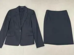 (L03278) コムサデモード ウール セットアップ スカートスーツ