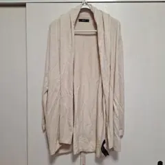 ZARA KNIT ベージュ カーディガン USA M