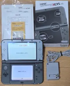 New Nintendo 3DS LL 本体(箱、説明書、ACアダプター付き)