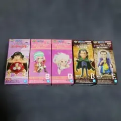 ワンピース ワールドコレクタブルフィギュア ワーコレ まとめ売り５点 新品