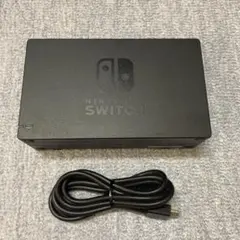 Nintendo Switchのドック、HDMIケーブル付き動作品