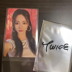 TWICE ツウィ トレカ 購入特典 ポップアップ this is for