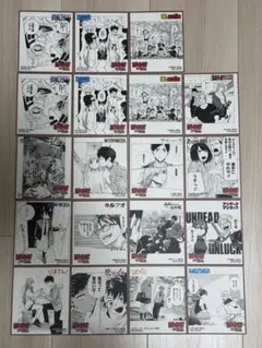 ジャンプフェア　アニメイト　ミニ色紙　19枚