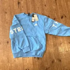 adidas 青 トレーナー 150cm 【新品未使用】