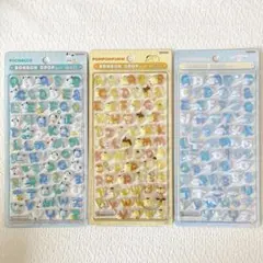ボンボンドロップシール サンリオ 文字 ポチャッコ シナモロール ポムポムプリン