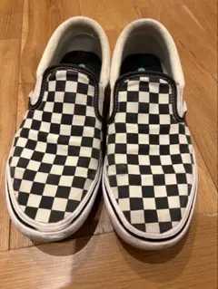 Vans チェッカーパターン スリッポン