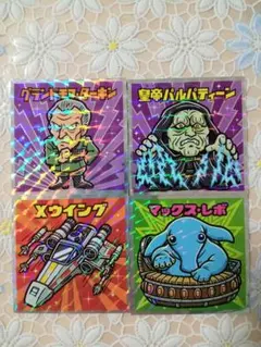 ロッテ スターウォーズ コレクターシール 4枚セットのサムネイル