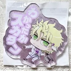 ジョジョの奇妙な冒険 JOJO WORLD アクリルバッジ　シーザー
