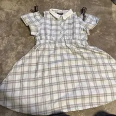 RICH MIX チェック柄ワンピース 130cm