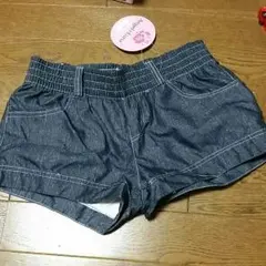 水着 デニム風パンツ