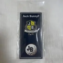 【新品未使用】Jack Bunny!! エンブレム ロゴ ゴルフマーカー