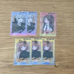 にじさんじ クリアカード6枚セット