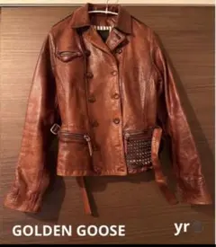 ゴールデングース　GOLDEN GOOSE ドゥーズィエムクラス　革ジャケット