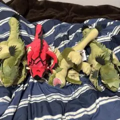 モンスターハンター デフォルメBIGぬいぐるみ リオレウス リオレイア 2種4個