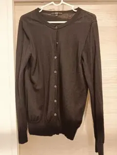 クルーネックカーディガン カーディガン