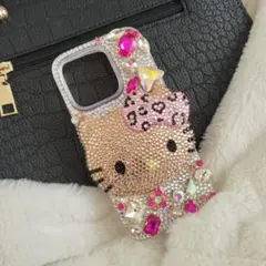 ハローキティ ビジュー iPhoneケース　14pro