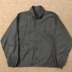 gu ライト　ナイロン　スタンドカラー　ブルゾン　ジャケット　ブラック　XL